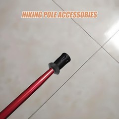 10Pcs Durable Hiking Stick Tpr Mud Baskets for Trekking Poles Black Lightweight