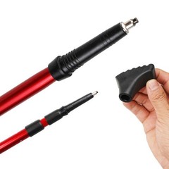 2x Trekking Poles Hiking Sticks Adjustable Alpenstock Poles for Nordic Walking