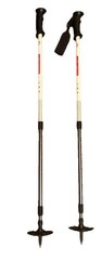 Trekking Poles High Gear 110-135CM All Terrain White