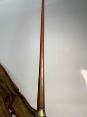 Vintage Heddons? Tonkin Cane? 2 pc. Bamboo Fly, Trout Fishing Rod w/ Pouch