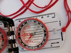 Wilderness Scout Geocaching Mountaineer Hiking Guide Brunton Sportsman’s Compass