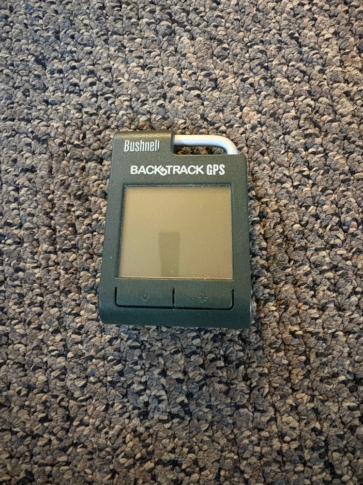 Bushnell BackTrack GPS Handheld Hiking Device, Black, Battery Powered
