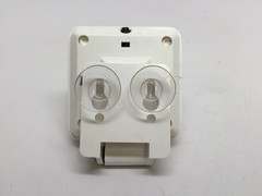 Marine Boat White Bracket & Suction Cups Adjustable Built-in Compensation System