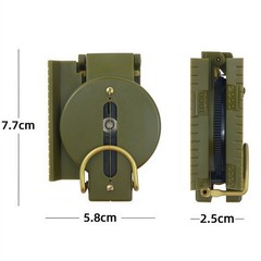 DC45-2C Magnetic Compass Lensatic Versatile Metal Military Camping Compass