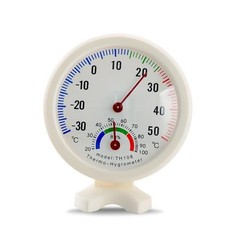 Portable Indoor Outdoor Temperature Humidity Meter for Home and Office