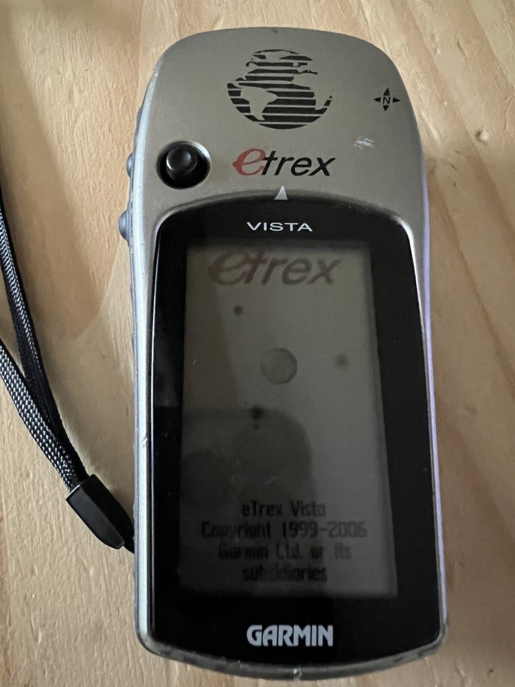 Etrex Vista Garmin Handheld GPS Gray