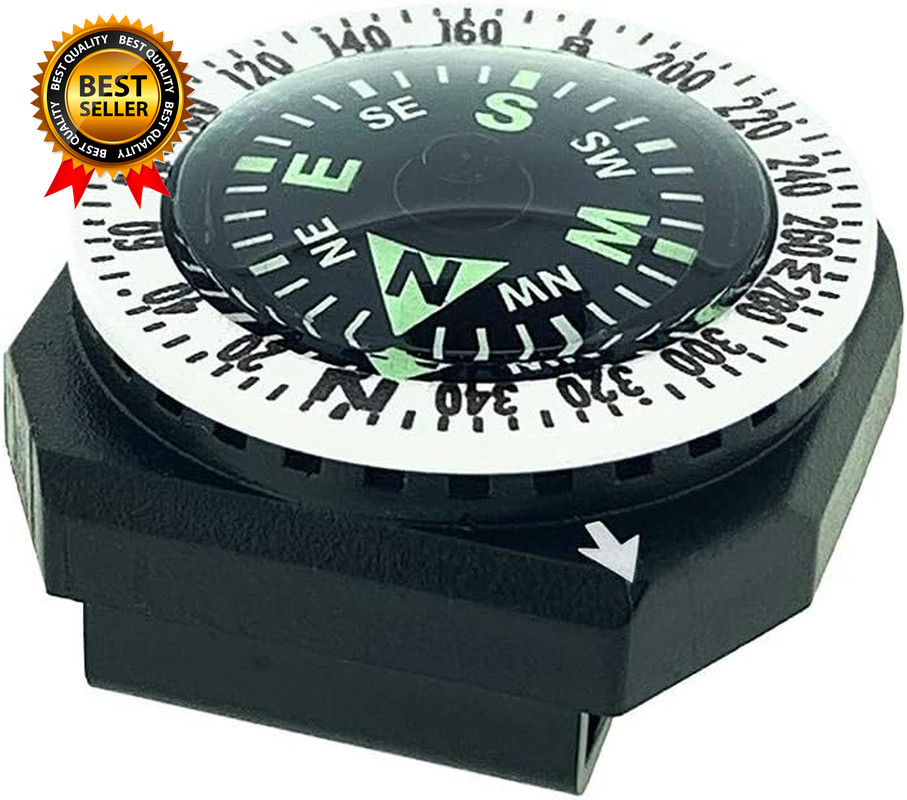 Gocompass – Micro Orienteering Wrist Compass | Watch Band or Paracord