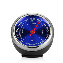 Removable Car Dashboard Panel Clocks + Thermometer + Hygrometer 3 in 1 Set Motor