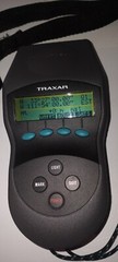 A VINTAGE MOTOROLA TRAXAR HANDHELD GPS UNIT MODEL TRX61000A3 WITH CASE, GREAT!