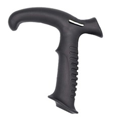Walking Cane Handle Grip Unipod Handle Trekking Rod Adapter Hiking Pole Grip