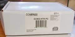 Compass CUWZ-HTR-PC Outdoor LED AC/Emergency Dark Bronze Finish #101J