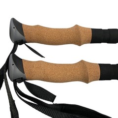 Aihoye Hiking Trekking Walking Poles Body Height 4’5″ to 6’5″ 2 Pack Collapsible
