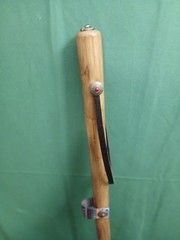 HIKING STICK MADE FROM NM YUCCA PLANT 55″X15.2OZ BANADANA WITH HOLDER INCLUDED