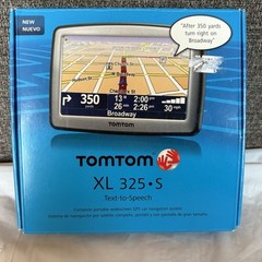 TomTom XL 335S Car GPS Text-To-Speech Widescreen Car Navigation Tested Works