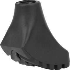 10x Nordic walking pads black rubber pads rubber buffer replacement feet extra grip