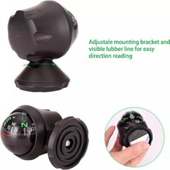 1pcs Adjustable Golf Cart Compass Ball for Yamaha EZGO Club Car Boat Car Truck