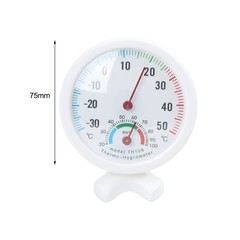Portable Indoor Outdoor Temperature Humidity Meter for Home and Office