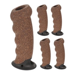 5 Pcs Hiking Staff Handle Replacement Cane Grip Cork Trekking Pole