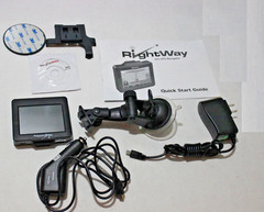 GPS Rightway 355 navigator Portable Navigation Device GPS RW355