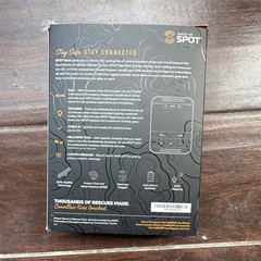 SPOT Gen4 Satellite GPS Messenger w/ GPS Sensors, Battery Powered, Black/Orange