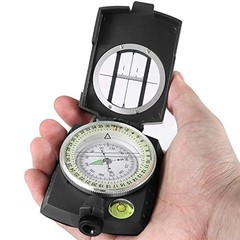Multifunctional Tactical Survival Military Compass with Lanyard & NEW-Black