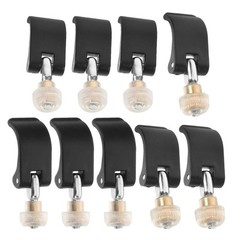 9 Pcs Trekking Pole Clip External Lock Climbing Stick Repair Flip Clamp