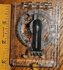 Explorer Scout-Sighting Compass w/ Highly Accurate Magnifying Sight