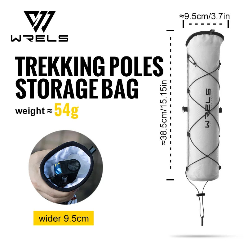 Lightweight Waterproof Trekking Poles Bag Portable Hiking Storage Case