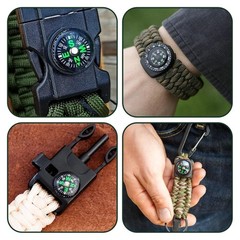 20PCS Compass Button Mini Pocket Hard Shell Liquid Filled Mini Small Button C…