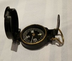 Vintage Engineers Directional Compass 12BX Free Shipping