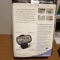 New Garmin Forerunner 101 Waterproof Wearable GPS Distance Trainer New Open Box