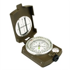 Pocket Transit Waterproof Compass for Surveyors Forester Hiking Camping Marching