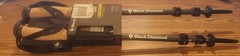 Combo: Blk Diamond Alpine Carbon Cork Trekking Poles/Forest Pilot Walking stick