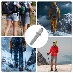 Hiking Poles Replacement Tips Set of 10 Premium Tungsten Tips for Trekking Pole &…