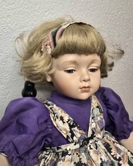 Artisan Limited Edition Porcelain Doll Comet 35cm Sitting Collector Doll Vintage