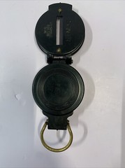 VINTAGE METAL ENGINEER COMPASS – Japan made – Glow in the Dark Letters