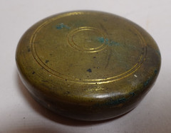 Brass Compasses 2 Handheld German N E S W Glass w Cover Lot Pair