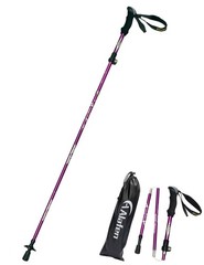 Aluminum Collapsible Ultralight Travel Trekking Hiking Pole Fits 5’3″6’2″
