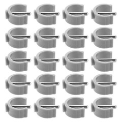20 PCS Walking Sticks Buckle Trekking Poles Tips Crutches Replacement Ends