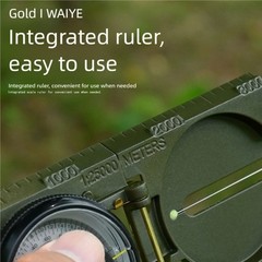 Folding Lens Compasses Precise Navigation Expedition Tool for Outdoor