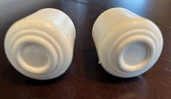RUBBER Chair/Table Furniture Feet Grip End 7/8” White