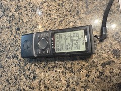 Garmin GPS 12 Handheld Unit Camping Hunting Hiking Tested Works