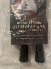 TrailBuddy Trekking Aluminum Eva Hiking Poles, Pair of 2, Junior Size – NEW