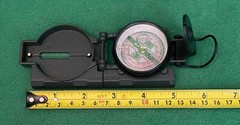 Lot of 2 Seven Ranges Scout Reservation Compass.