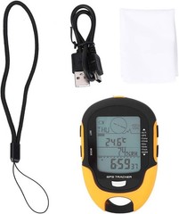 Multifunction Digital Altimeter, Waterproof Handheld GPS Navigator Tracker with
