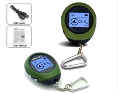 Handheld Location Finder Mini GPS Hiking Tracker Pace Compass Electronic Outdoor