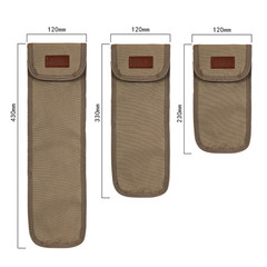 Camping Tent Peg Carry Bag 900D Oxford Cloth 12x43cm 12x33cm 12x23cm Sizes
