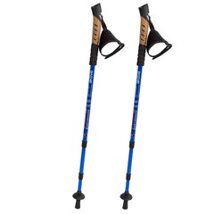 2 Pack Walking Poles, Telescopic Hiking Poles, Aluminium Trekking Poles, Padded…