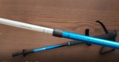 Helinox Ultra-lightweight Trekking Stick Ridgeline FL135 Walking Stick Pole