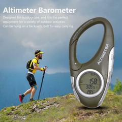 Hiking Mountaineering Digital Altimeter Barometer with Thermometer Backlight